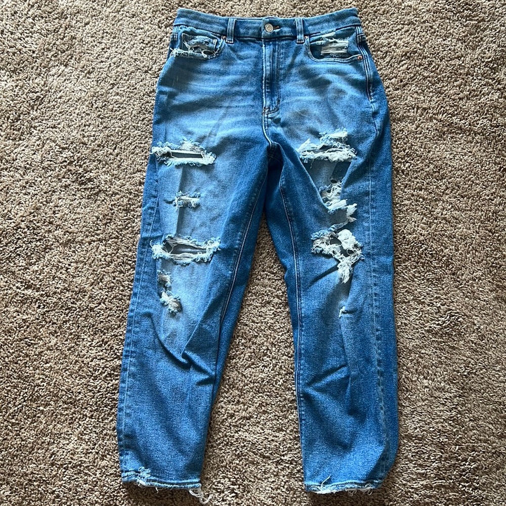AE Curvy Mom Jeans